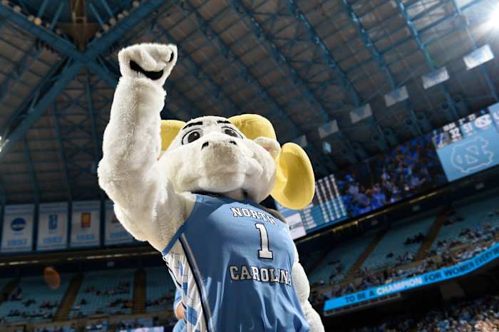 UNC basketball mascot Rameses